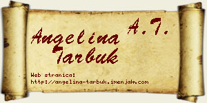 Angelina Tarbuk vizit kartica